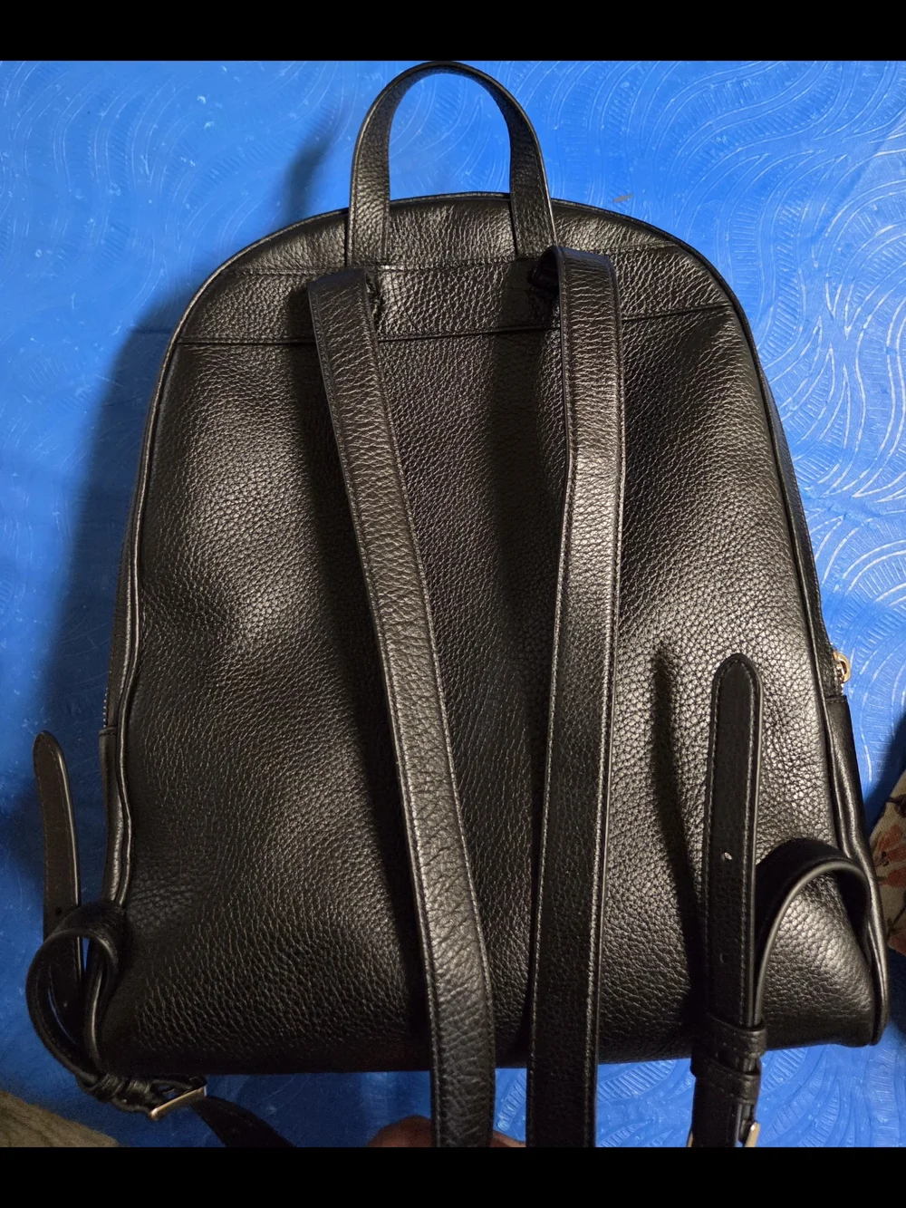 Kate Spade Black Leather Backpack – Classic Everyday Bag